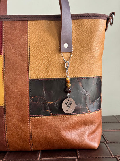 SALE - Brown Leather Tote