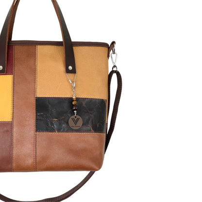 SALE - Brown Leather Tote