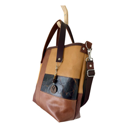 SALE - Brown Leather Tote