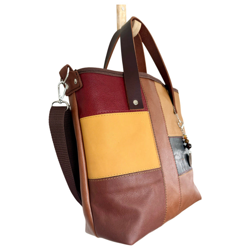 SALE - Brown Leather Tote