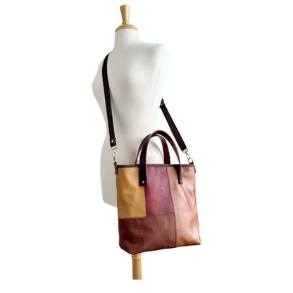 SALE - Brown Leather Tote